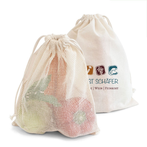 Obst- und Gemüsebeutel aus Baumwolle – CALVI